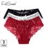 3pcs/Pack! Sexy Women Lace Panties Underwear Lace Briefs S M L XL Women Underwear