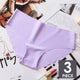 3pcs/lot Sexy Panties For Women Briefs Set Seamless Lingerie Solid Mid-Waist Cotton Panty Female Underpants Underwear #F