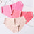 3pcs/lot Sexy Panties For Women Briefs Set Seamless Lingerie Solid Mid-Waist Cotton Panty Female Underpants Underwear #F