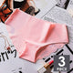 3pcs/lot Sexy Panties For Women Briefs Set Seamless Lingerie Solid Mid-Waist Cotton Panty Female Underpants Underwear #F