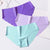 3pcs/lot Sexy Panties For Women Briefs Set Seamless Lingerie Solid Mid-Waist Cotton Panty Female Underpants Underwear #F