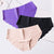 3pcs/lot Sexy Panties For Women Briefs Set Seamless Lingerie Solid Mid-Waist Cotton Panty Female Underpants Underwear #F