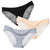 3pcs/lot  Sexy Women Panties set Lace Briefs Ice Silk Seamless Underwear Thong Lingerie Transparent Underpants String Pants #D