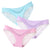 3pcs/lot  Sexy Women Panties set Lace Briefs Ice Silk Seamless Underwear Thong Lingerie Transparent Underpants String Pants #D