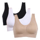 3pcs/set Sexy Bra with Pads Seamless Push Up Bra Plus Size