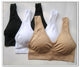 3pcs/Set Genie Bra Padded Seamless Push Up Bra Plus Size