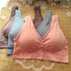 3pcs/Set Genie Bra Padded Seamless Push Up Bra Plus Size