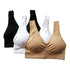 3pcs/Set Genie Bra Padded Seamless Push Up Bra Plus Size