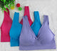 3pcs/set Sexy Bra With Pads Seamless Push Up Bra Plus Size