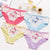 4 Pcs/lot New Children Cotton Panties Girls Cute Cartoon Printed Baby girls Kids Underwear Boxer Briefs Soft Pantie for girls