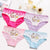 4 Pcs/lot New Children Cotton Panties Girls Cute Cartoon Printed Baby girls Kids Underwear Boxer Briefs Soft Pantie for girls