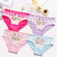 4 Pcs/lot New Children Cotton Panties Girls Cute Cartoon Printed Baby girls Kids Underwear Boxer Briefs Soft Pantie for girls