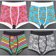 4 pieces boys multipack trunk lion zebra Leopard striped men's boxers kids shorts child panties cotton briefs pants underwear