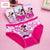 4Pcs/Lot Baby Girls Panties Cotton Underwear Cute Underpants Minne Girl Lace Teenage Cartoon Kids Panties Children Short Briefs