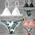 5 Color!! Sexy Swimwear Women Bikini Set Print Leaves