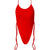 5 Colors Sexy High Cut Leg Thong One Piece Swimsuit