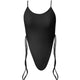 5 Colors Sexy High Cut Leg Thong One Piece Swimsuit