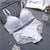 5 Colors Sexy Lace Bra Sets For Women 2019 Wireless Bra Comfortable Underwear Set Solid Crop Top Female Lingerie Set Brassiere
