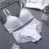 5 Colors Sexy Lace Bra Sets For Women 2019 Wireless Bra Comfortable Underwear Set Solid Crop Top Female Lingerie Set Brassiere
