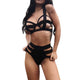 #5 Dropshipping Women Sexy Lingerie Lace Up Babydoll G-String Thong Underwear Nightwear