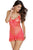 Sexy Lingerie Deep V Neck Spaghetti Straps Mini Nightdress