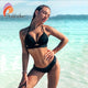 Andzhelika Bikinis Women Bandage Swimsuit Bikini 2019 Sexy Push Up Swimwear Low Waist Bathing Suit Halter Bikinis Suit Swim