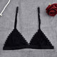 Floral Lace Bra Wire Free Bralette Lingerie