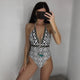 Ashgaily 2019 New One Piece Swimsuit Sexy Cartoon Printed Swimwear Women Bathing Suit Beach Backless Monokini Swimsuit Female