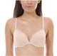 Big Size Contour Underwire Model Up Push Up Plunge T-shirt Bra
