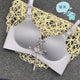 Push Up Bra Gather Adjustable Super backless Bra