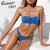 Two-Piece Suit High Cut Swimwear Women