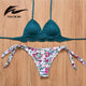 New Vintage Swimwear Women Sexy Crochet Bikini Swimsuit
