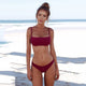 Bikini 2019 Woman Thong Bikinis Set Sexy Swimwear Micro Swim Suits Girls Biquinis Female Solid Swimsuit Bathing Suits