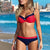 Bikini Push up 2019 Sexy Women Swimsuit Striped Patchwork  Plus Size Swimwear Female Bandage Biquini Bathing suit Women