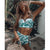 Bikini Push up 2019 Sexy Women Swimsuit Striped Patchwork  Plus Size Swimwear Female Bandage Biquini Bathing suit Women