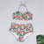 Bikini Push up 2019 Sexy Women Swimsuit Striped Patchwork  Plus Size Swimwear Female Bandage Biquini Bathing suit Women