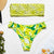 Bikinx Bandeau swimwear women push up swimsuit female Cactus Print micro bikini 2019 sexy bathing suit beach bathers Biquini new