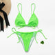 Bikinx Neon bikini thong biquini High cut swimwear women Sexy push up brazilian swimsuit female bathing suit Micro bikini 2019