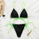 Bikinx Neon bikini thong biquini High cut swimwear women Sexy push up brazilian swimsuit female bathing suit Micro bikini 2019