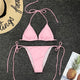 Bikinx Neon bikini thong biquini High cut swimwear women Sexy push up brazilian swimsuit female bathing suit Micro bikini 2019