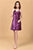 Blue Oversize Satin Rayon Nightgown Nightwear