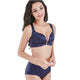 Plus Size Push Up Bra Brief Set Intimates Thin Butterfly