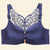 Front Closure Bra Butterfly Adjustable Plus Size Push Up Bra