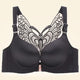 Front Closure Bra Butterfly Adjustable Plus Size Push Up Bra