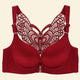 Front Closure Bra Butterfly Adjustable Plus Size Push Up Bra