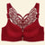 Front Closure Bra Butterfly Adjustable Plus Size Push Up Bra