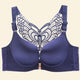 Front Closure Bra Butterfly Adjustable Plus Size Push Up Bra