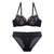 Sexy Lace Big Underwear Front Push Up Bra Briefs