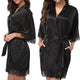 Bridesmaid Short Wedding Sleepwear Bathrobe