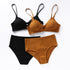 Cotton Push Up Bra And Panty Sets